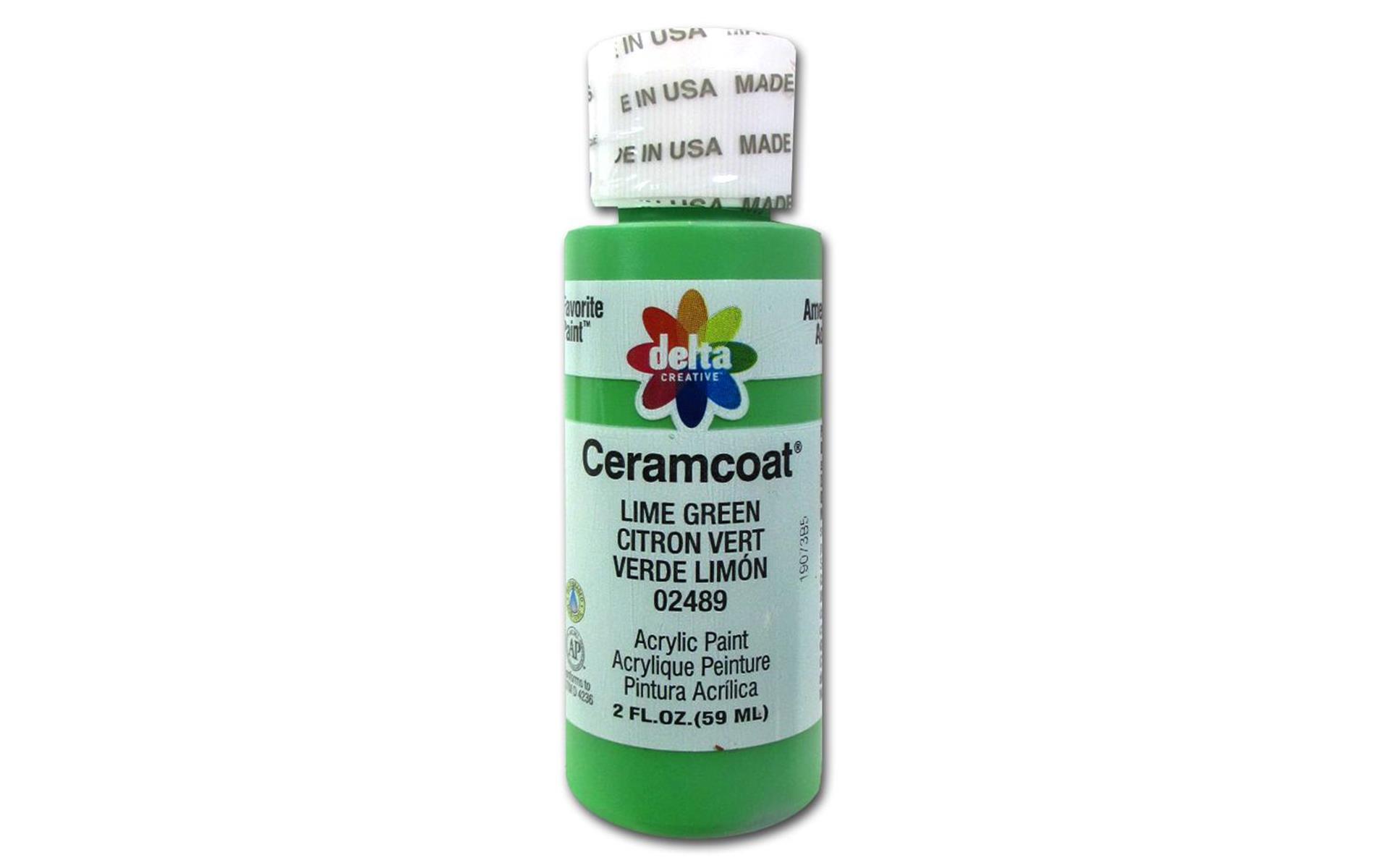 Delta Ceramcoat Acrylic 2oz Lime Green